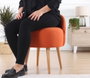 Atelier Del Sofa Puff Bohemio Naranja
